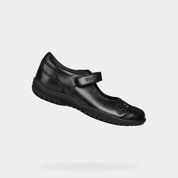 Geox Respira Black Kids Uniform Shoes SS20.5EC1398